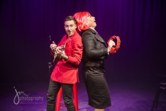Production shot from "Under the Covers" with Matthew Mitcham