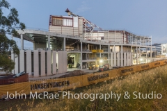 Coliseum (mid-construction), Western Sydney - Hansen Yuncken/Cox Architects