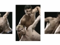 Matt & Daniel (triptych - Matt Mitcham & Daniel Garofali), 2009