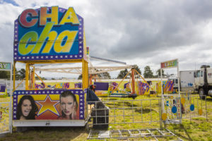 The Cha Cha was being packed up...otherwise I would have liked a go. I would always have a go on the Cha Cha whenever the show came to Horsham...my favorite (except for the one where the girl turns into a gorilla...that's another story)