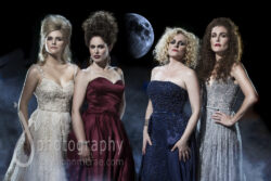 Witches - Lucy Durack, Amanda Harrison, Helen Dallimore and Jemma Rix for Working Arts Productions.
