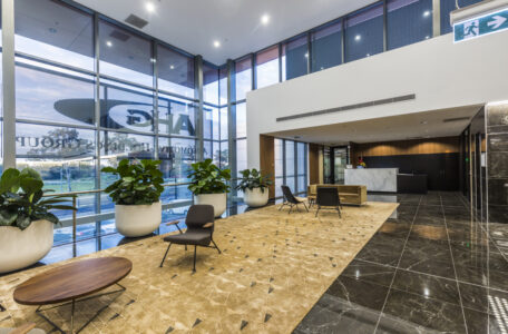 Interior of AHG Head Office, Sydney (Prime Constructions)
