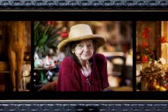 Margaret Olley in her Paddington Studio, 2011   digital print (Framed, expressly by Paul Miliss, Paddington Frames, Margaret’s own framer.  The frame was his choice based on what he felt Margaret would have liked) AP (Edition of 6, 2AP)