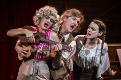 Production shot for "Calamity Jane" at the Hayes Theatre