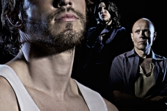 Cast of "The Spider Woman" at the Hayes Theatre